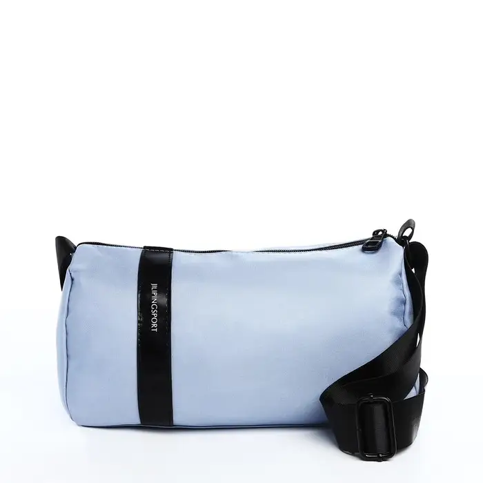 Сумка молодёжная на молнии, 29&times;11&times;15 см, голубая