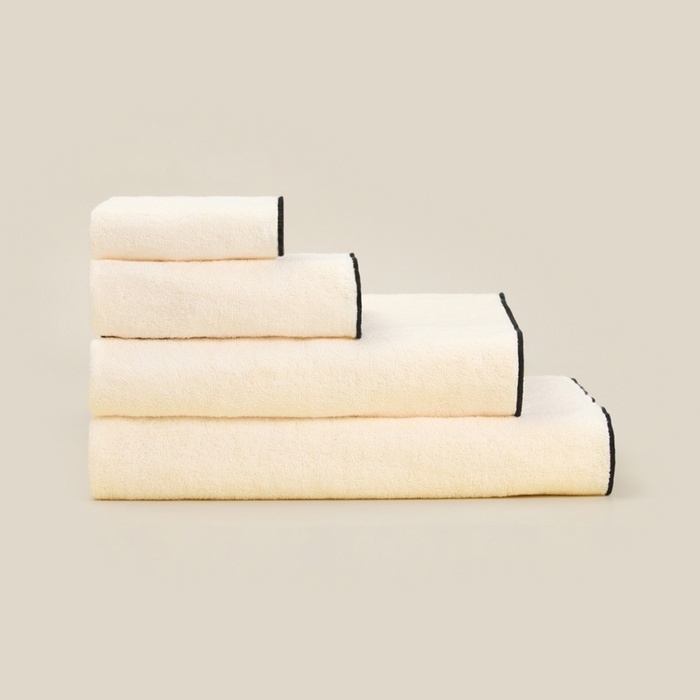 Полотенце махровое SL HOME: Black Frame Полотенце махровое SL HOME: Black Frame "Айвори" 50х90 см, 100% хлопок, 470 г/м2