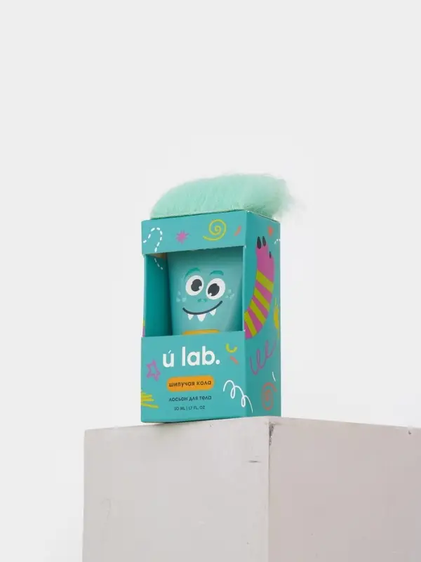 Лосьон для тела детский «Монстрики», аромат шипучая кола, ULAB Лосьон для тела детский «Монстрики», аромат шипучая кола, ULAB