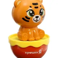 Игрушка детская, неваляшка &laquo;Тигрёнок&raquo;, оранжевый