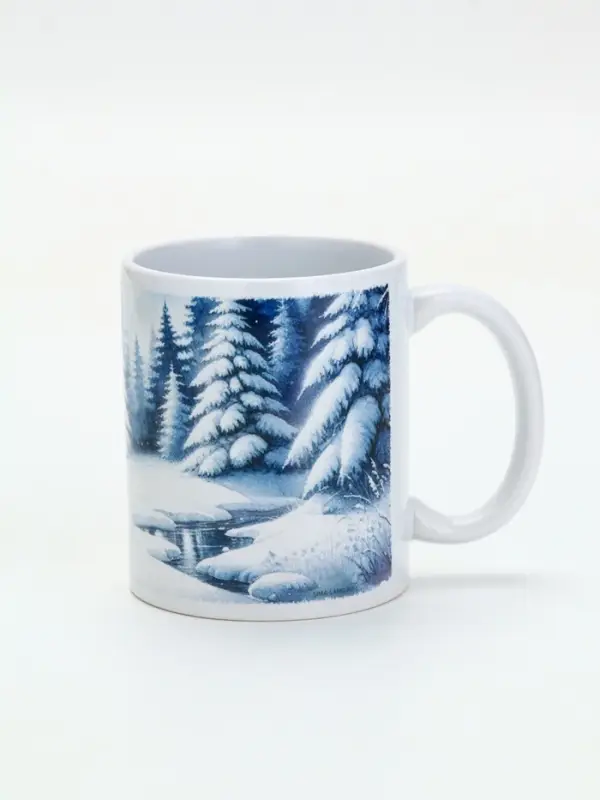 Кружка керамическая новогодняя «С Новым годом», 320 мл