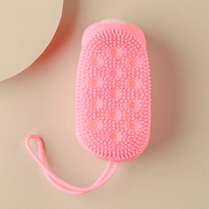 Мочалка «Мишка»", МИКС, 12 Х 6,5 Х 5,5 см