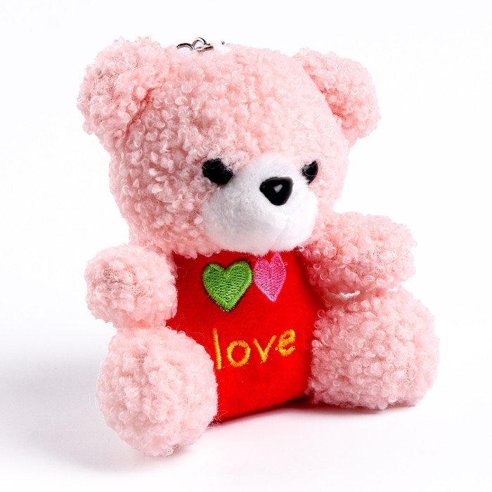 Мягкая игрушка-брелок «Мишка» цвета МИКС Мягкая игрушка-брелок «Мишка» цвета МИКС