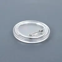 Заготовка акрилового значка, диаметр 5,8 см, набор 10 шт