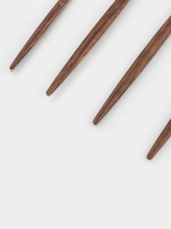 Столовые приборы Magistro &laquo;Древо&raquo;, 4 предмета, нержавеющая сталь, цвет металла серебряный