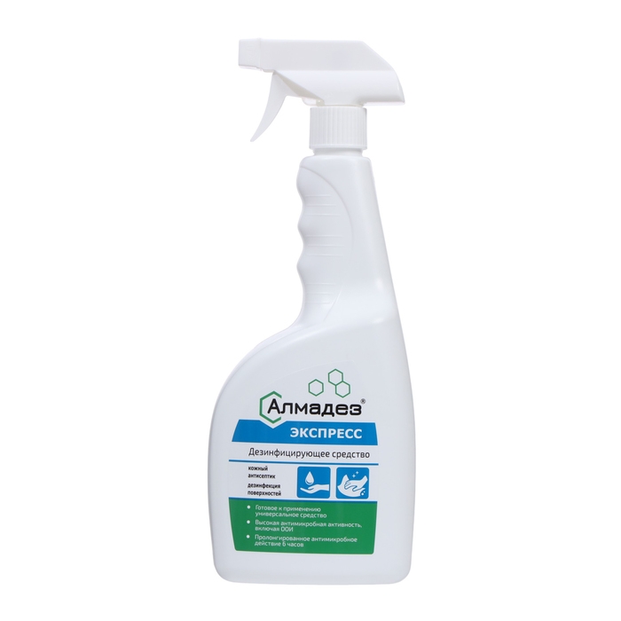 Антисептик  Антисептик "Алмадез-Экспресс", кожный, дезинфекция поверхностей, спрей, 1 л