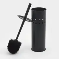 Ёрш для унитаза, нержавеющая сталь, чёрный