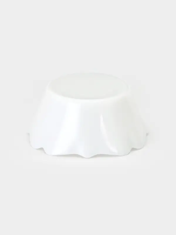 Салатник Avvir &laquo;Кувшинка&raquo;, 300 мл,12.5&times;5 см, стеклокерамика, белый