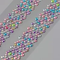 Стразы самоклеящиеся &laquo;Браслет с цветными кристаллами&raquo;, 468 шт., 9.3&times;21 см