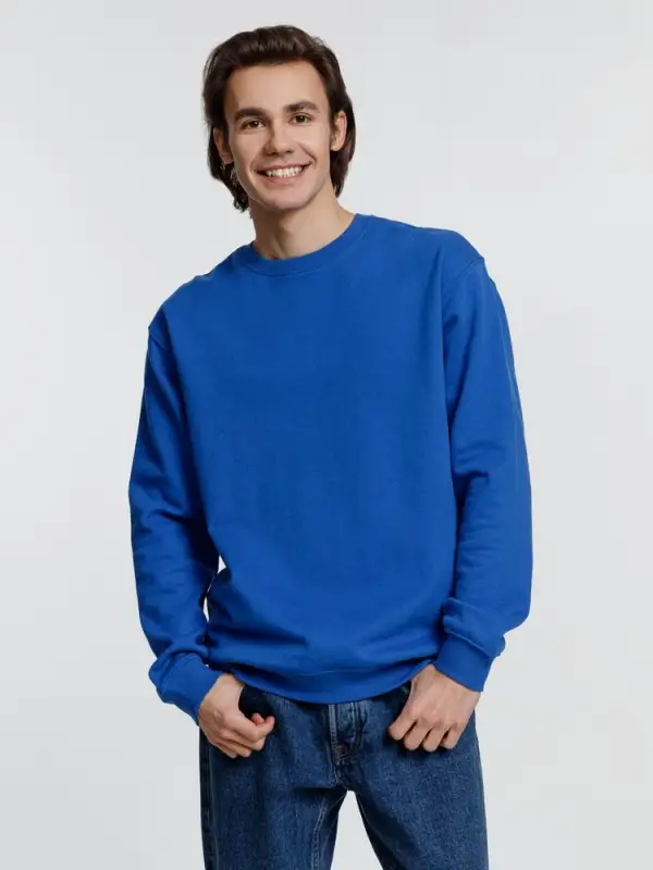 Свитшот унисекс Columbia, ярко-синий, размер XS Свитшот унисекс Columbia, ярко-синий, размер XS