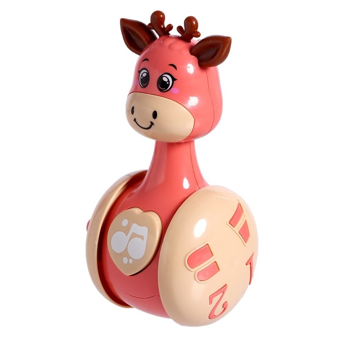 Развивающая игрушка «Оленёнок Робби», цвет розовый Развивающая игрушка «Оленёнок Робби», цвет розовый