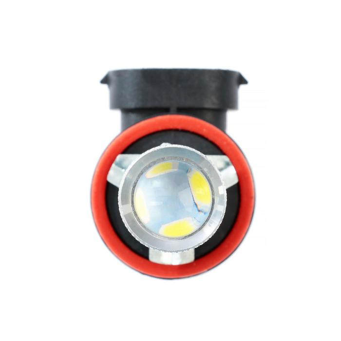 Автолампа светодиодная H11, 12 В, 18 SMD-5050, 9 Вт, 800лм, свет белый, набор 2 шт Автолампа светодиодная H11, 12 В, 18 SMD-5050, 9 Вт, 800лм, свет белый, набор 2 шт