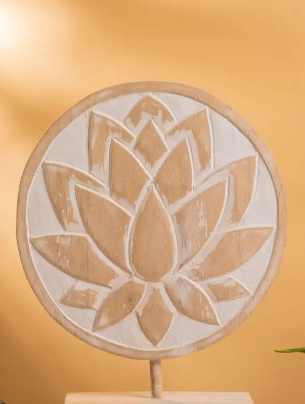 Сувенир интерьерный «Лотос», 29×10×37 см, дерево Сувенир интерьерный «Лотос», 29×10×37 см, дерево
