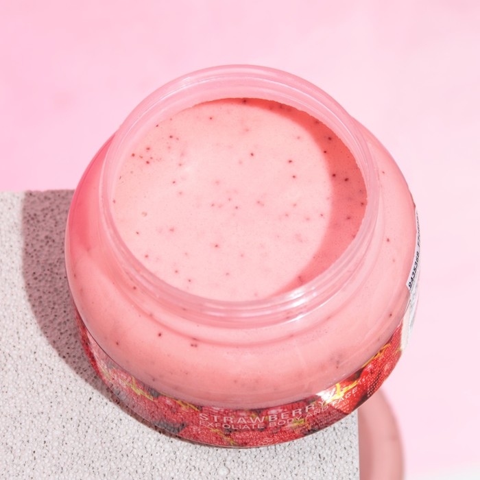 Скраб для тела клубничный, 380 гр Скраб для тела клубничный, 380 гр