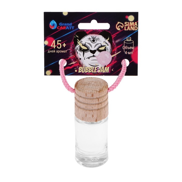 Ароматизато подвесной Grand Caratt, бабл гам, 4 мл Ароматизато подвесной Grand Caratt, бабл гам, 4 мл