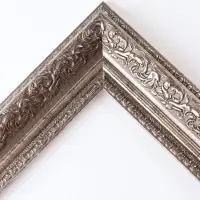 Рама для картин и зеркал Elegance de Lumi, пластик, 40&times;40 см, серо-коричневая