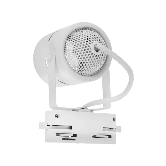 Трековый светильник Luazon Lighting под лампу Gu10, круглый, белый