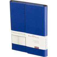 Ежедневник недатированный А5, 176л, с магн. клапаном, WALTZ, синий 3-543/01