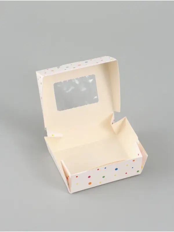 Коробка подарочная складная &laquo;Путевка в сладкую жизнь&raquo;, 10&times;8&times;3.5 см, с окном