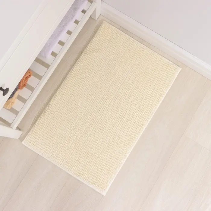 Коврик для дома Доляна &laquo;Букли&raquo;, 50&times;80 см, молочный