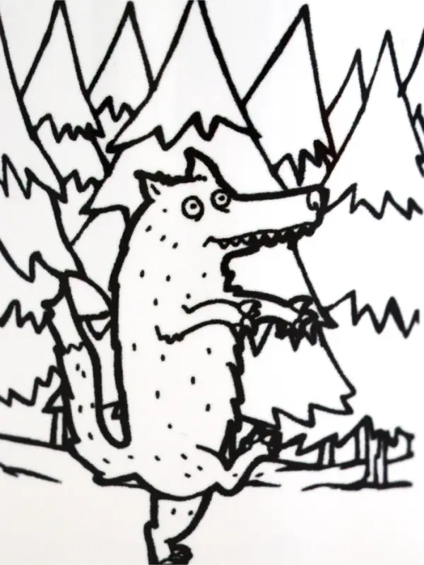 Кружка чайная керамическая &laquo;Работа не волк&raquo;, 320 мл