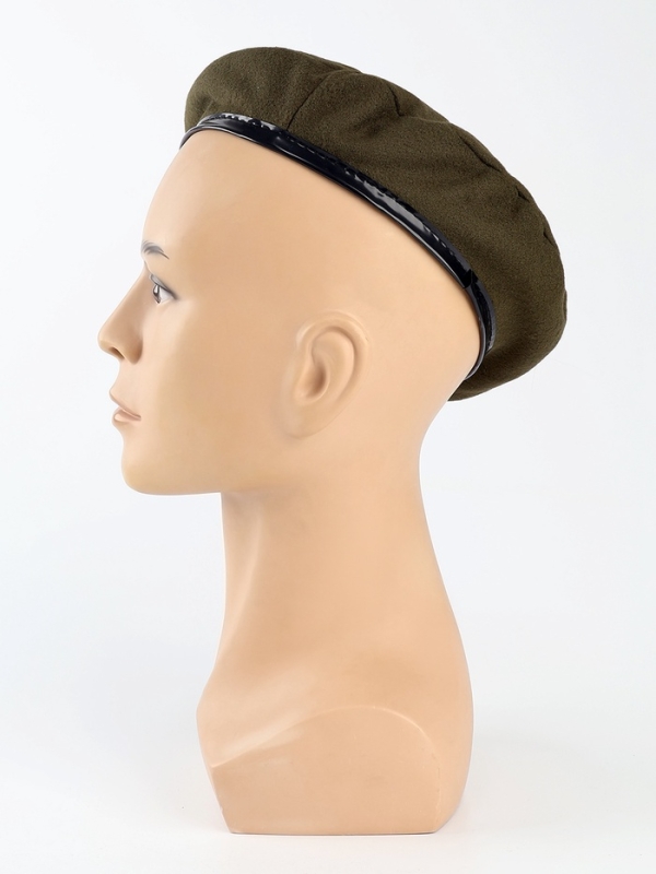 Берет военного, цвет тёмно-зелёный Берет военного, цвет тёмно-зелёный