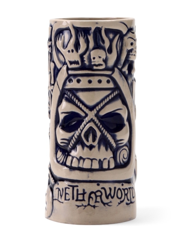Стакан для коктейлей "Тики", череп, керамика