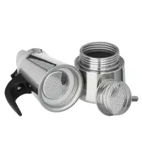 VETTA Кофеварка гейзерная, 4 чашки, нержавеющая сталь, нейлоновая ручка