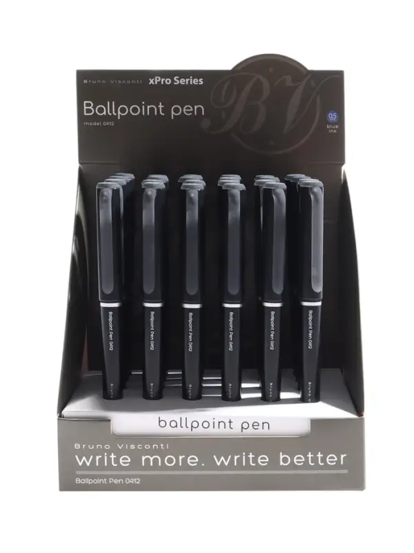 Ручка шариковая BrunoVisconti. xPro 0.5мм, стерж/син Ручка шариковая BrunoVisconti. xPro 0.5мм, стерж/син