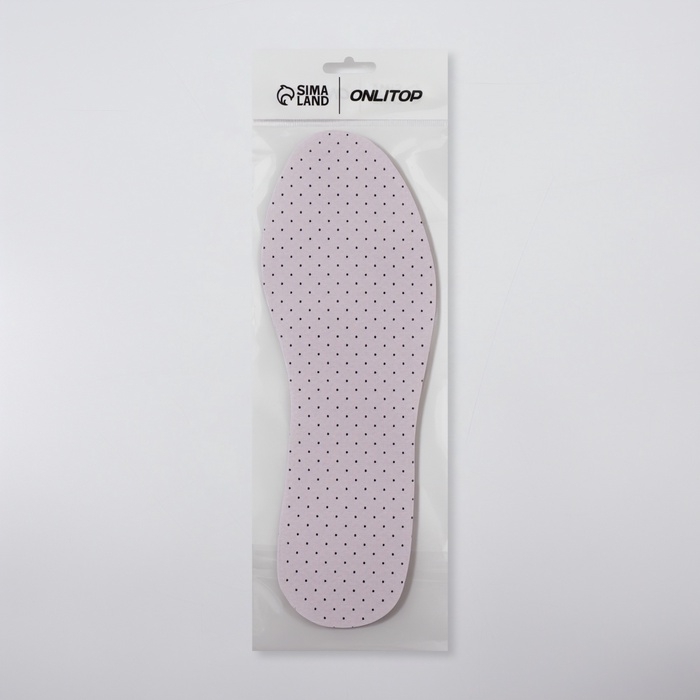 Стельки для обуви, универсальные, дышащие, р-р RU до 42 (р-р Пр-ля до 44), 27 см, пара, цвет белый Стельки для обуви, универсальные, дышащие, р-р RU до 42 (р-р Пр-ля до 44), 27 см, пара, цвет белый