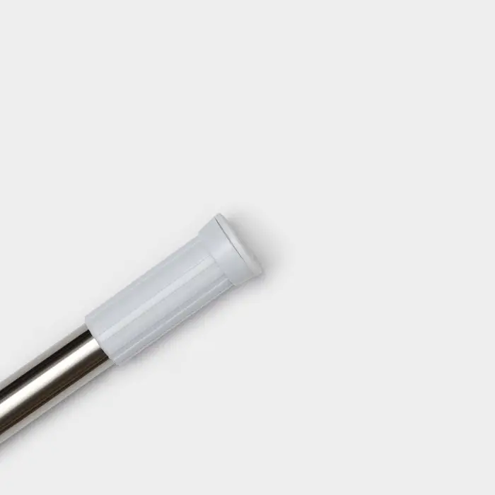 Карниз для ванной Доляна, телескопический, d=3.2 см, 70-120 см, стальной