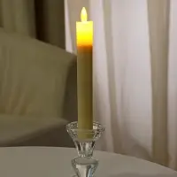 Стеклянный подсвечник на 1 свечу &laquo;Вазон с хрусталиком&raquo;, 8.5&times;6&times;6 см