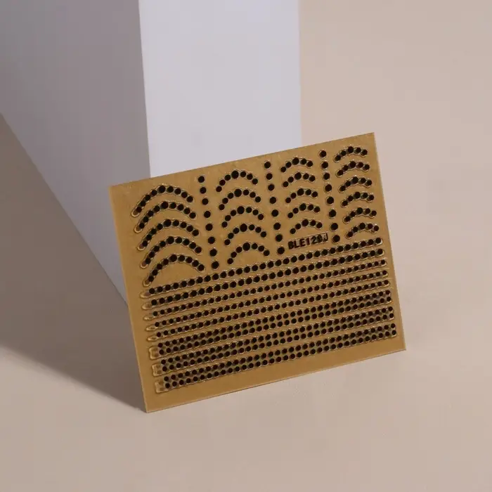 Наклейки для ногтей «Бусинка», чёрные