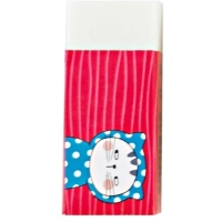 Ластик прямоугольный M&G So Many Cats, 43x18x12 мм, ПВХ, белый, уп ассорти