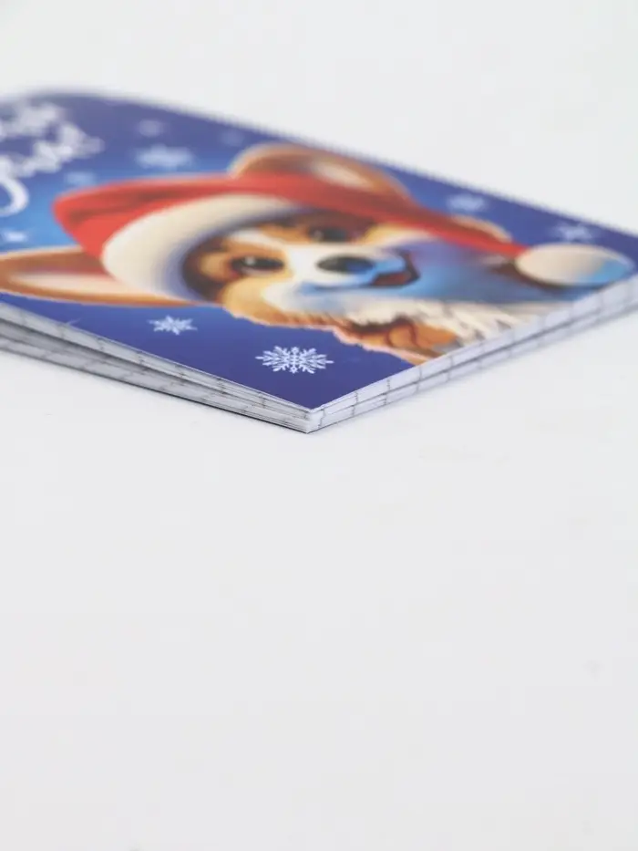 Блокнот А7, 16 л "Новогодний корги" Блокнот А7, 16 л "Новогодний корги"