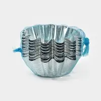 Форма для выпечки ромовой бабы, d=12.2 см, h=4.6 см, жесть, серебристая