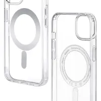 Чехол iPh 12 Pro Max Clear Case (MagSafe) в пакетике