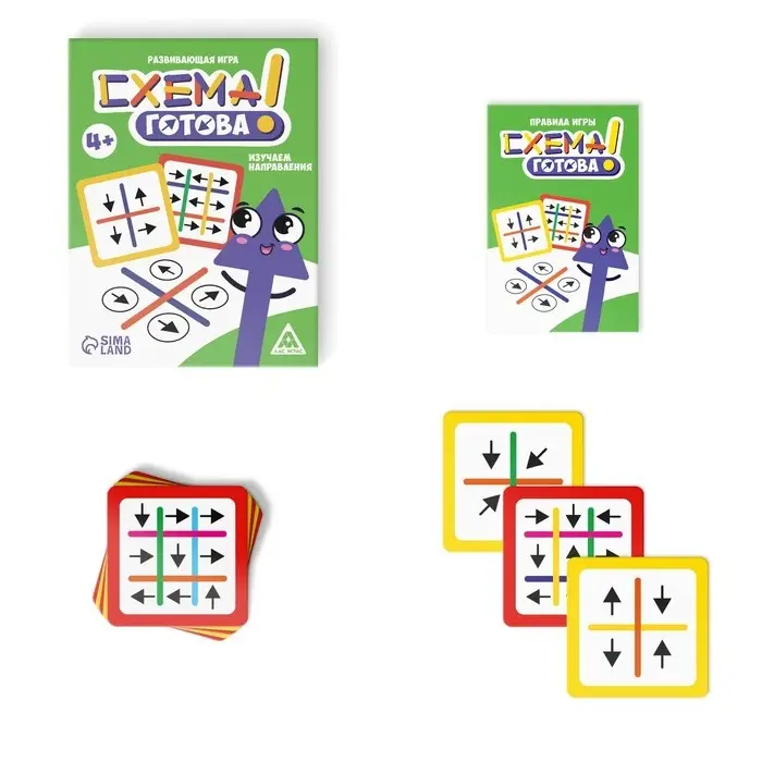 Настольная игра «Схема готова», 4+ Настольная игра «Схема готова», 4+