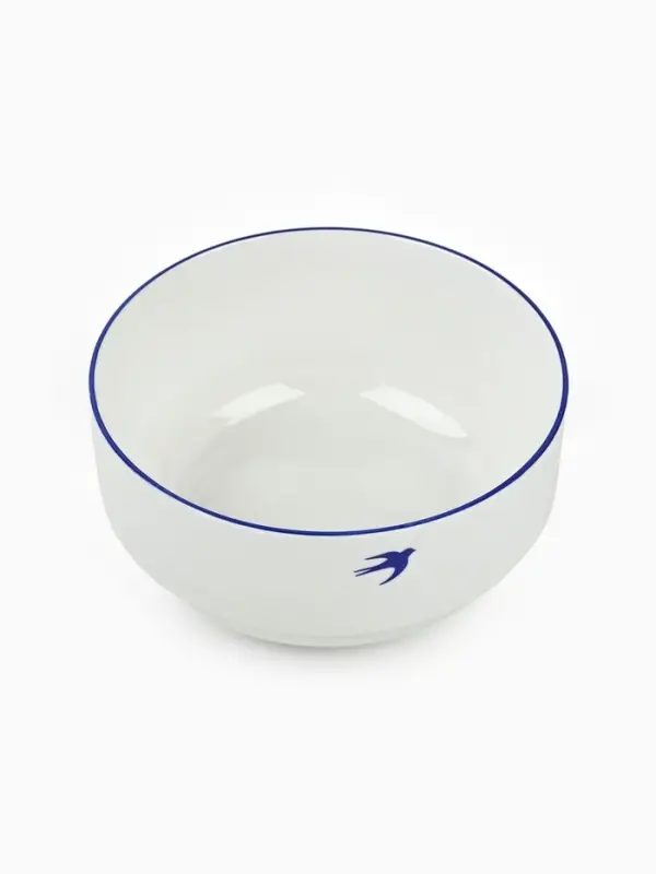 Тарелка суповая керамическая &laquo;Ласточка&raquo;, 14.6&times;7.5 см, 800 мл, ручная работа