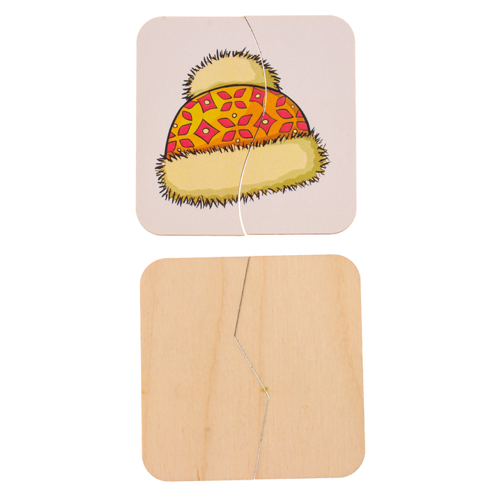 Картинки-половинки «Одежда»