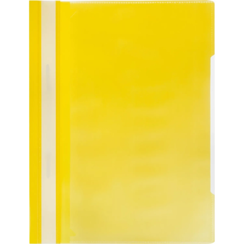 Скоросшиватель пластиковый Attache карман, А4, ассорти, 10шт/уп, 0,12/0,16