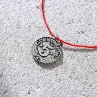 Браслет-талисман (3 шт) «Притягивает удачу», красная нить, длина 24 см Браслет-талисман (3 шт) «Притягивает удачу», красная нить, длина 24 см