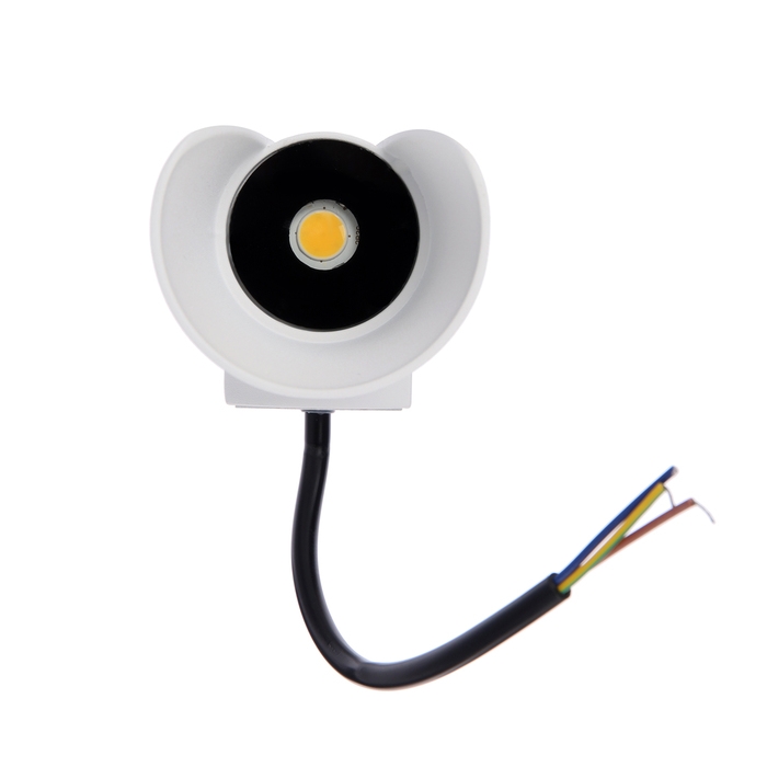 Светильник фасадный «Элегант», FSD-091, 6 Вт, 3000К, IP65, 220 В, металл, белый