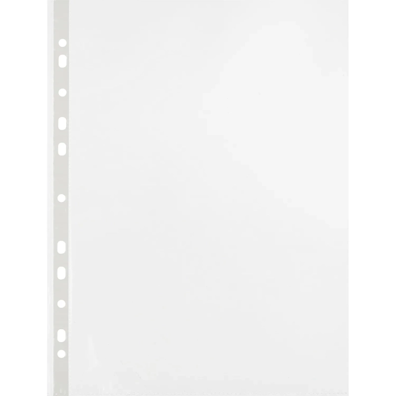 Файл-вкладыш А4, гладкие 30мкм, 100шт/уп