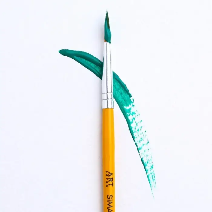 Кисть для рисования синтетика круглая № 4 (диаметр обоймы 3 мм; длина ворса 11 мм) Кисть для рисования синтетика круглая № 4 (диаметр обоймы 3 мм; длина ворса 11 мм)