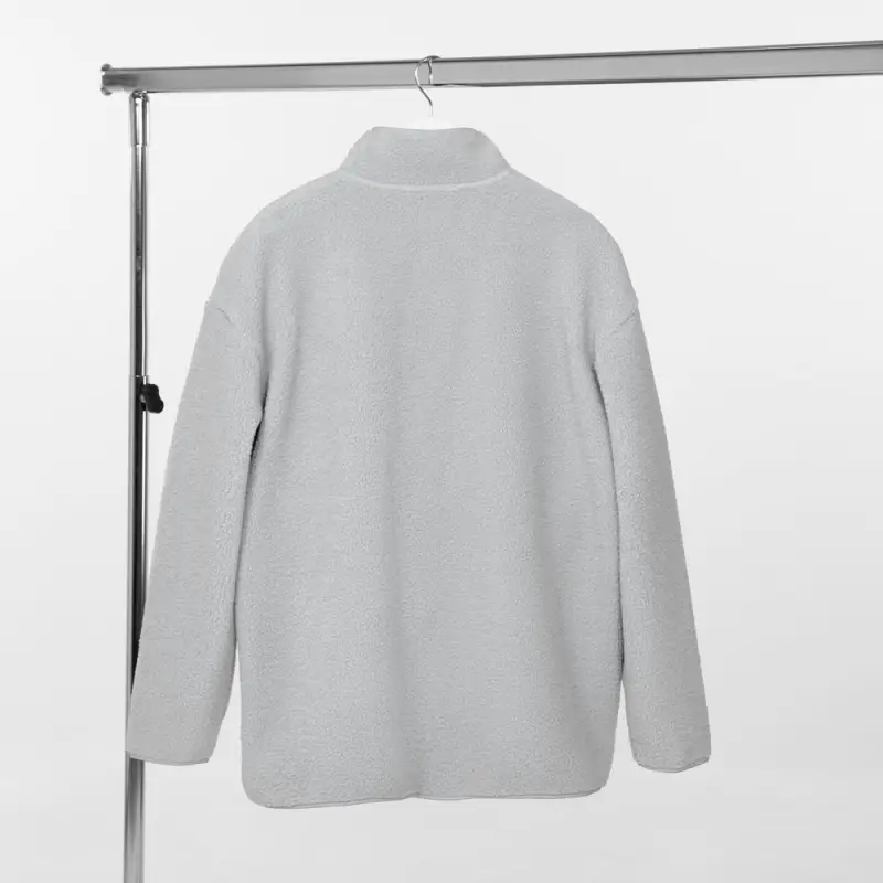 Куртка унисекс Oblako, светло-серая, размер M/L