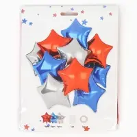 Воздушный шар фольгированный 18" &laquo;Россия. Звёзды&raquo;, 12 шт.