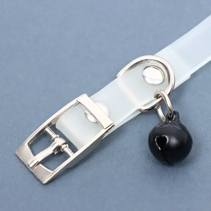 Ошейник &laquo;Нежные сердца&raquo;, 30&times;1 см, ОШ 19-26 см, светящийся в темноте., цвет МИКС