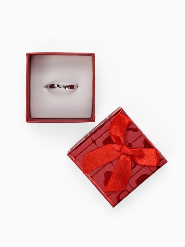 Набор коробочек подарочных 6 шт. под серьги/кольцо &laquo;Сердца&raquo;, 5&times;5, цвет МИКС (9901789)