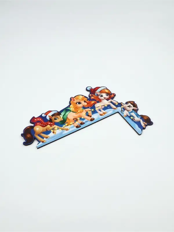 Декор на раму двери «Лошадки» Декор на раму двери «Лошадки»